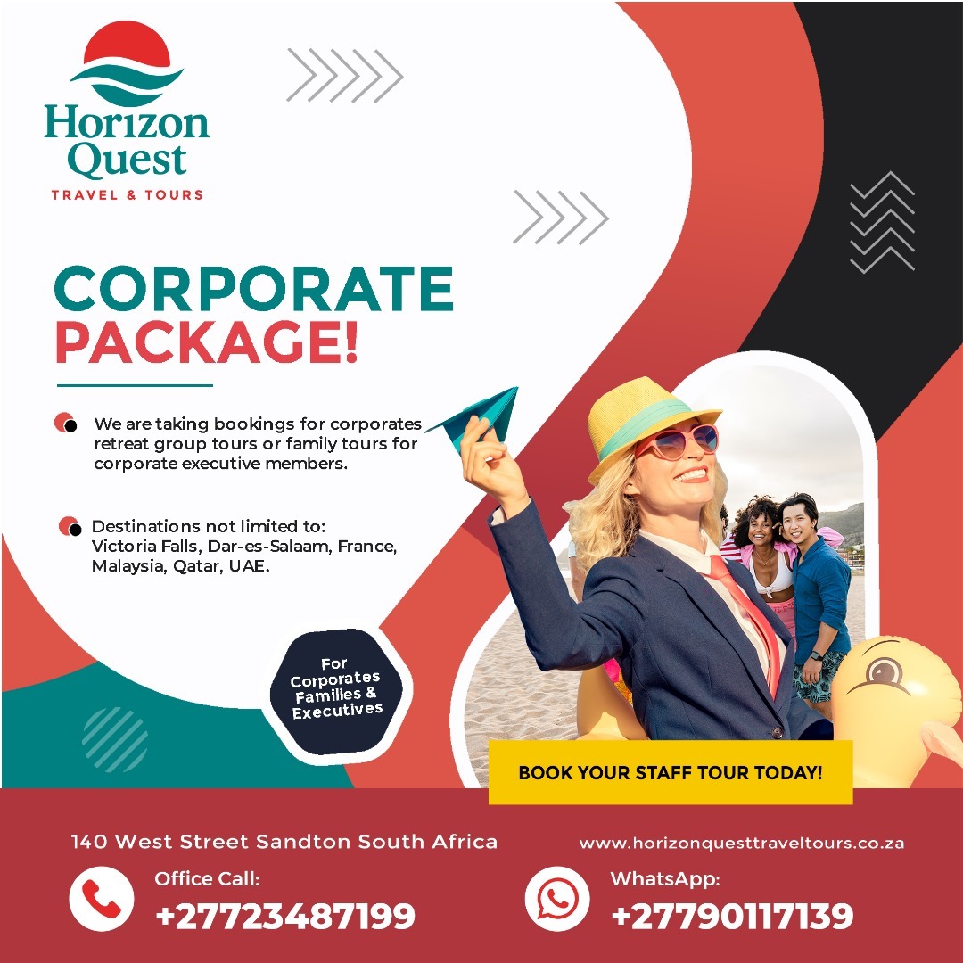 Horizon Quest Travel and Tours Corporate Package
